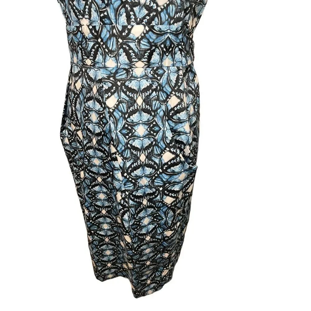 NWT Closet London Cotton‎ Tulip dress in blue, Size 8 - Picture 4 of 8
